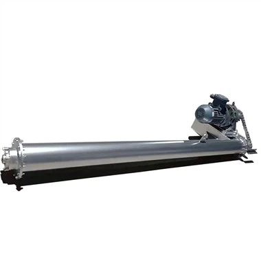 Horizontālais cauruļveida skrūvju konveijers